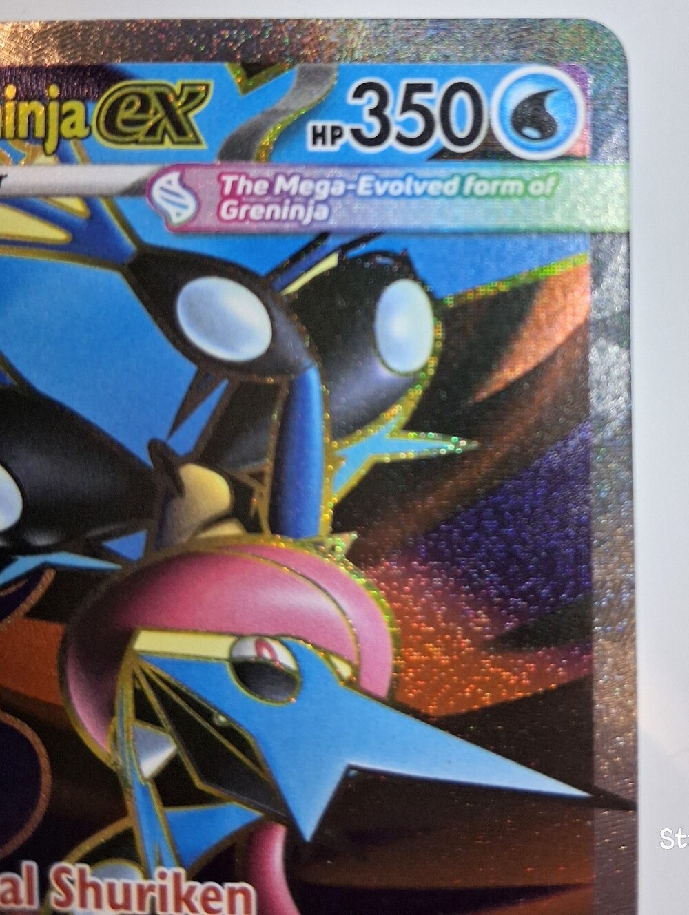 Pokemon Card Mega Greninja Ex 100/086 Chaos Rising Ultra Rare NM - Picture 5 of 11